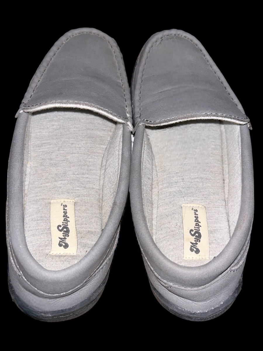 MY PILLOW MY SLIPPER Slip-On Leather Memory Foam Moccasins  display picture 2