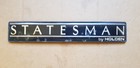 <!--F#f_0-->Holden Statesman VQ VR VS Boot Moulding Badge Statesman by Holden Genuine<!--F/-->