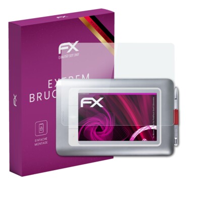 atFoliX Displayfolie für Wacom Bamboo Fun Pen&Touch S 9H Schutzpanzer