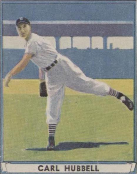 Carl Hubbell Trading Cards for sale | eBay