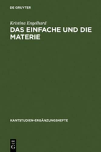 Thumbnail - Das Einfache Und Die Materie Untersuchungen Zu Kants Antinomie Der