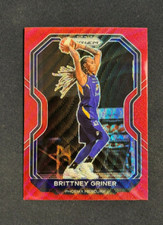 2021 Panini PRIZM WNBA Brittney Griner Ruby Wave #31 Phoenix Mercury