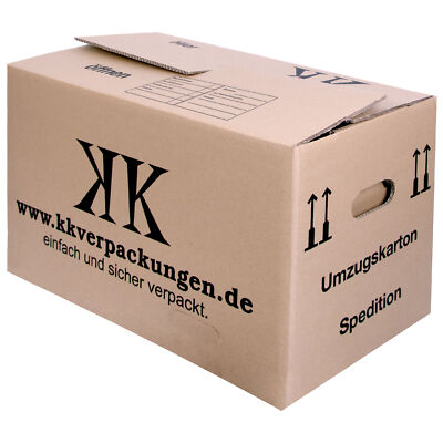 20 Midori XXL Umzugskartons* DOPPELTER BODEN* 2-wellig 660 x 360 x 405mm stabil 