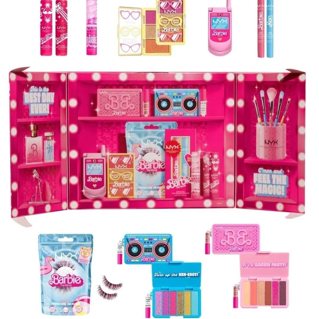 NYX Cosmetics x Barbie The Movie PR Vault - Complete Set - NEW IN