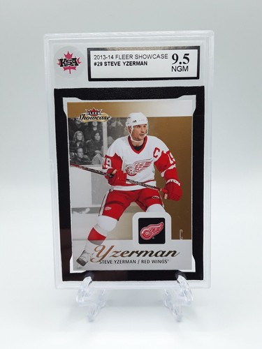 2013-14 2013 Fleer Showcase Red Wings #29 Steve Yzerman Red Wings HOF KSA 9.5 - Picture 1 of 2