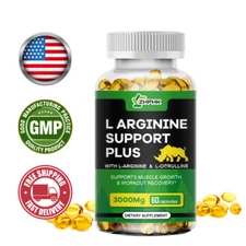 Nitric Oxide Booster Supplement for Blood Circulation, Endurance/Energy 60 Caps