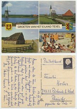46541 - Groeten van het Eiland Texel - cartolina viaggiata 19.8.1970
