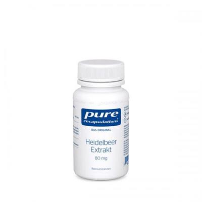 PURE ENCAPSULATIONS Heidelbeer Extrakt 80mg Kaps. 60 St PZN 5131988