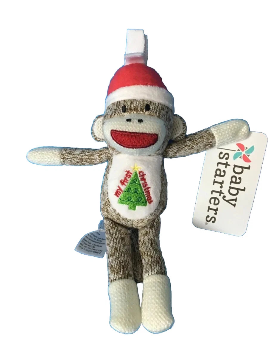 Baby's first sock monkey sales