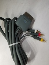Official Microsoft AV Audio Video Composite RCA Cable for XBOX 360 System A25
