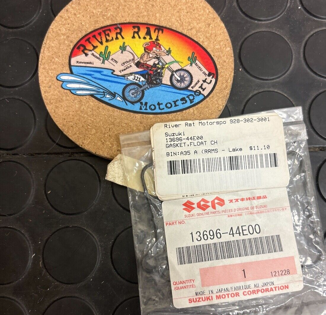 NOS Suzuki RM125 RM250 RMX250 Carburetor Float Bowl Chamber O-Ring