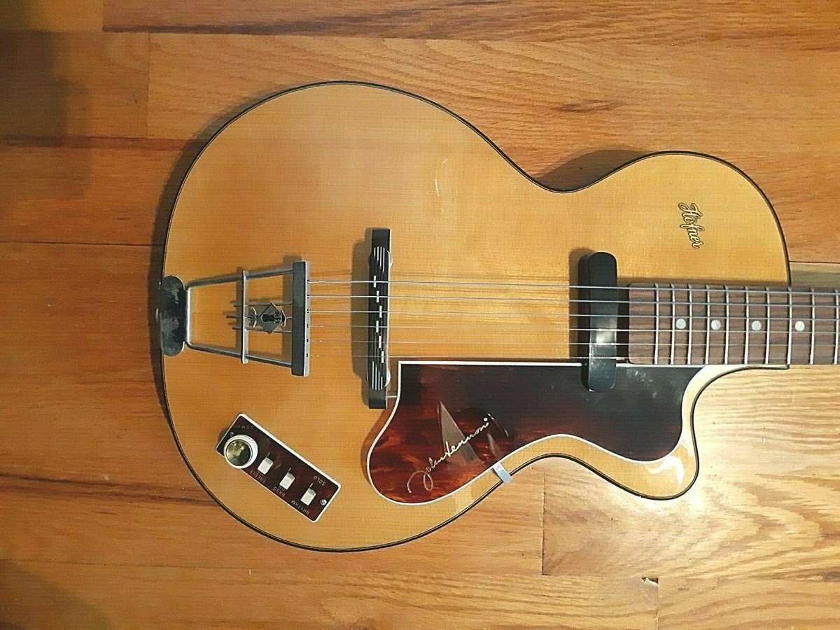 5 DAYS LEFT!: SUPERB Hofner John Lennon Club 40 #97/120 Mint! FREE