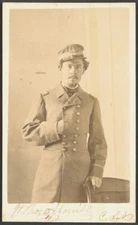 8" x 10" 1863 Photo W. Thos. Morrill, C.S.A. / J.W. Black, 173 Washington St