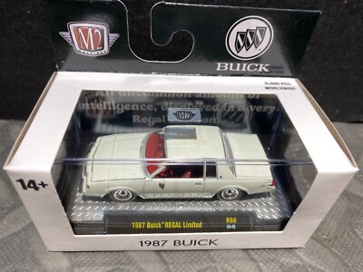 1/64 M2 1987 BUICK REGAL LIMITED WHITE | eBay