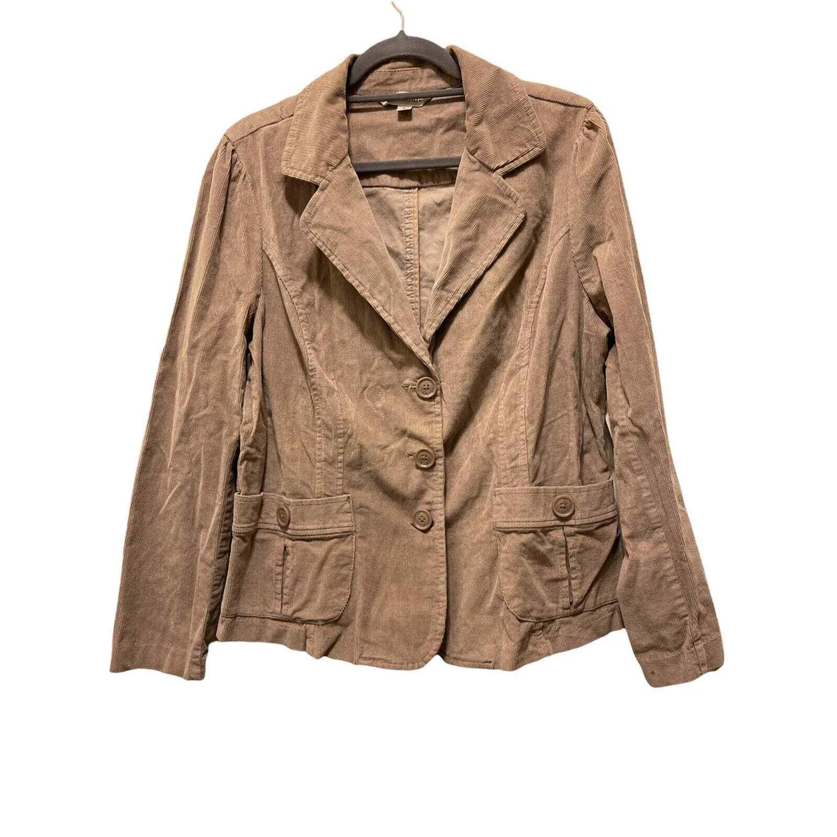 Ladies long top corduroy coats