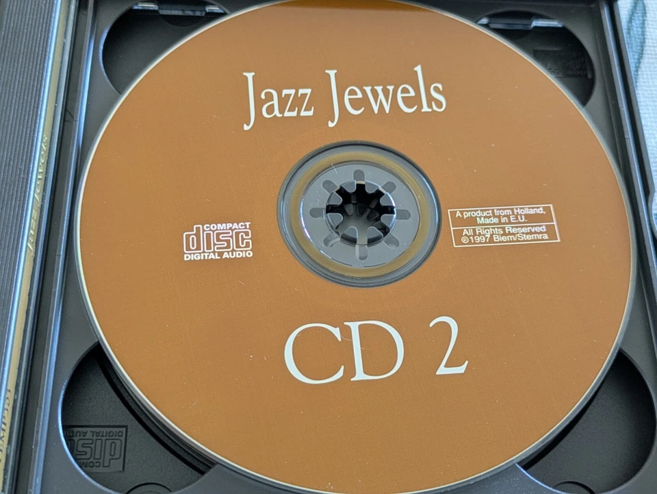 Various Jazz Jewels 54 Great Jazz Hits 3 CD Box 1997 Duke Ellington Louis Armstr - Bild 3 von 4