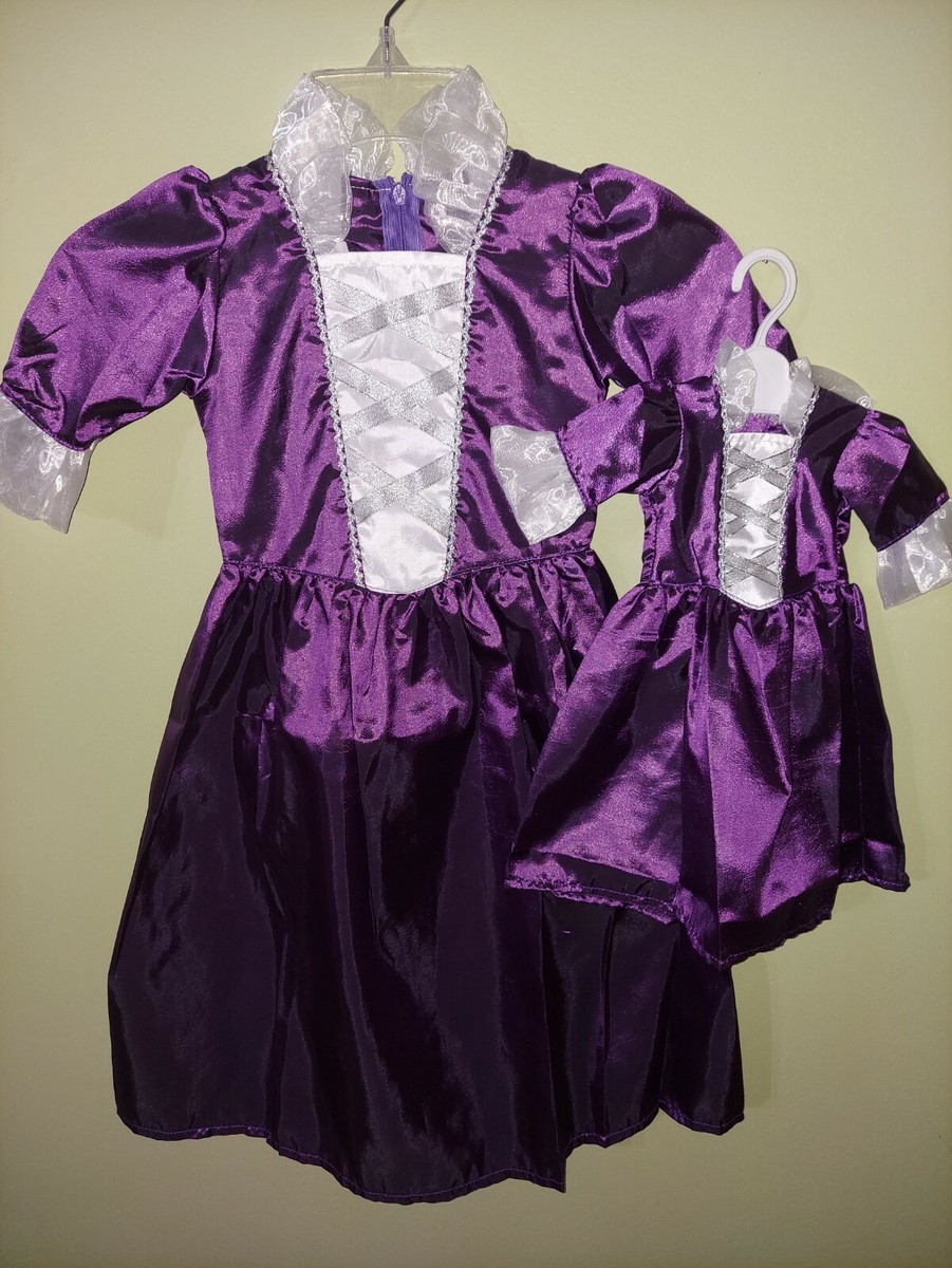 princess doll and matching dress Matching Sofia Replica Princess Dresses