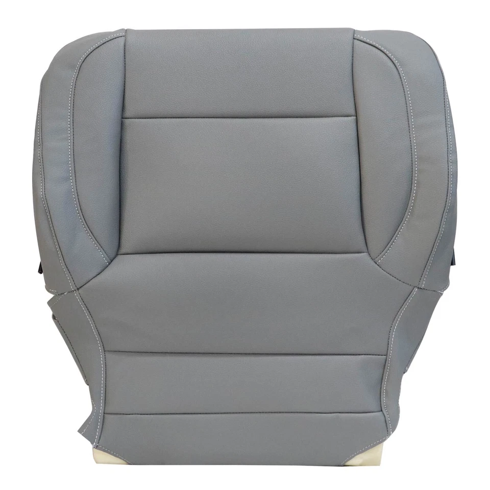For 2014-2019 Chevy Silverado 1500 2500 Front Bottom Seat Cover / Foam Pad Gray - Image 4 of 4