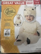 LLAMA Toddler 1-2 12-24 Months Rubie s Opus Collection Soft Plush ANIMAL Costume
