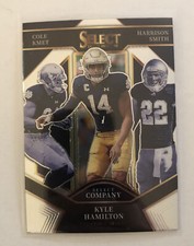 2022 Select Draft Company Kyle Hamilton/Cole Kmet/Harrison Smith #SC-ND Notre Da