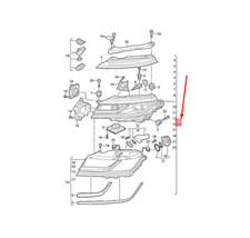 VW ARTEON 3H Front Right Headlight RHD 3G8941114E NEW GENUINE