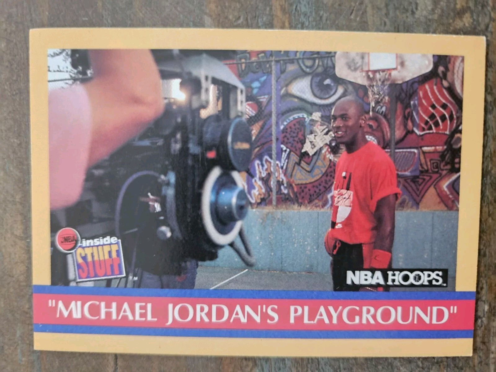 Chicago Bulls Michael Jordan's Playground 1990/91 NBA Hoops #382