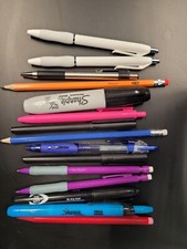 Mixed Lot of 15 Pens Pencils Markers Mixed Lot.