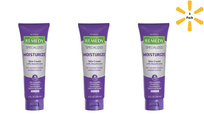 Medline Remedy Specialized Skin Cream 4oz, Unscented, 3 Pack- MSC0924404UNSC
