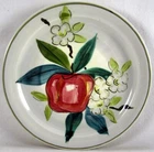 REDWING Salad Plate 7" NORMANDY Apple Blossom HAND PAINTED EUC Vintage