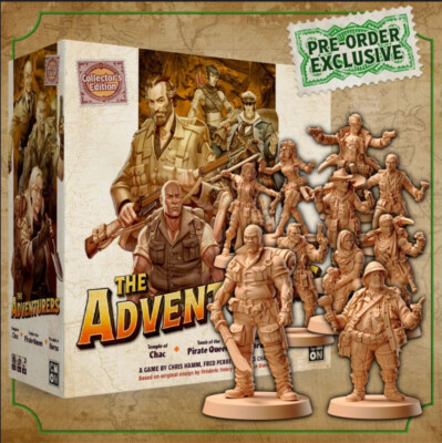 CMON The Adventurers: Collector's Edition - Neu & OVP - Presale