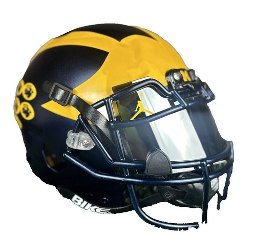 Michigan Wolverines Riddell SpeedFlex Full Size Authentic Football Helmet |  eBay