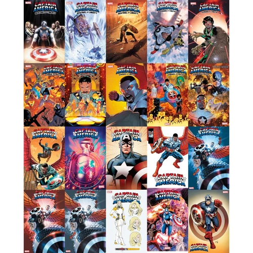 Captain America (2022) Sentinel Symbol Finale 750 | Marvel Comics | COVER SELECT
