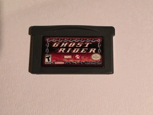 Ghost Rider (Nintendo Game Boy Advance GBA, 2007) ☆ Authentic ☆