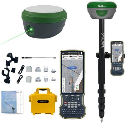 Laser RTK Laser Surveying GNSS Receiver AR Real Scene Stakeout Shipping from DE