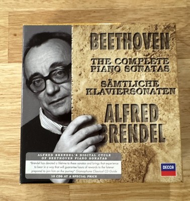 Beethoven Complete Piano Sonatas Brendel Philips 10 CD Box Set DISCS LIKE NEW!