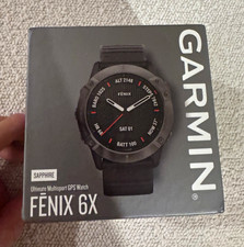 Garmin fēnix 6X Sapphire Multisport GPS Smartwatch Black 51mm