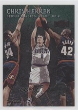 1999-00 Skybox Metal Rookies Emerald Chris Herren #175 3c7