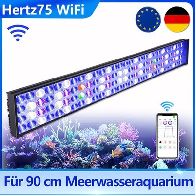 PopBloom H75 WiFi aquarium beleuchtung led meerwasser led vollspektrum 90cm reef