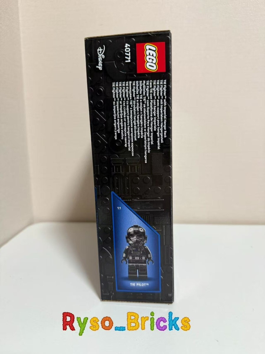 LEGO 40771 TIE Fighter™ with Imperial Hangar Rack – IN HAND | eBay