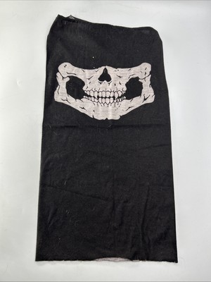 Skull Sharp Teeth  Face Mask Pull up  Neck Gaiter  Mask