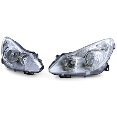 Scheinwerfer Halogen H1 H7 Set rechts links passt für Opel Corsa D 2006-2011