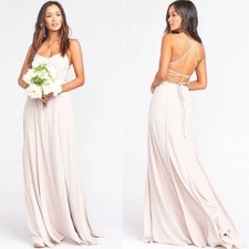 show me your mumu godshaw goddess gown dress show me the ring crisp xlarge