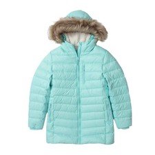 Eddie Bauer KidsGirls Paradise Blue Sun Valley Down Parka Coat US L 14 Youth NWT