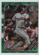 2019 Bowman Chrome Draft Sapphire Edition Green 44/50 Yordys Valdes #BDC-14 gh4