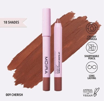 Moira Lip Bloom Lipstick Pencil In cherish   BNIB Sealed