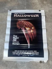 Original HALLOWEEN Media Presents Poster 1978 19x26 3/4