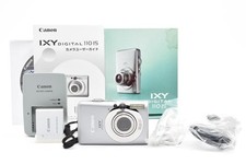 Canon IXY DIGITAL 110 IS Silver Compact Digital Camera Tested Working Japan