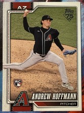 2026 Topps Series 2 #596 - Andrew Hoffman Rookie Card - Diamondbacks (B2-10). rookie card picture