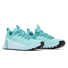 Nike Free Metcon 6 Women Bleached Turquoise White Training Shoes FJ7126-301 9