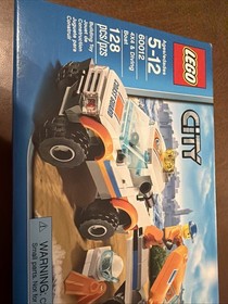 LEGO City 60012 4X4 & DIVING BOAT Sealed New Retired 